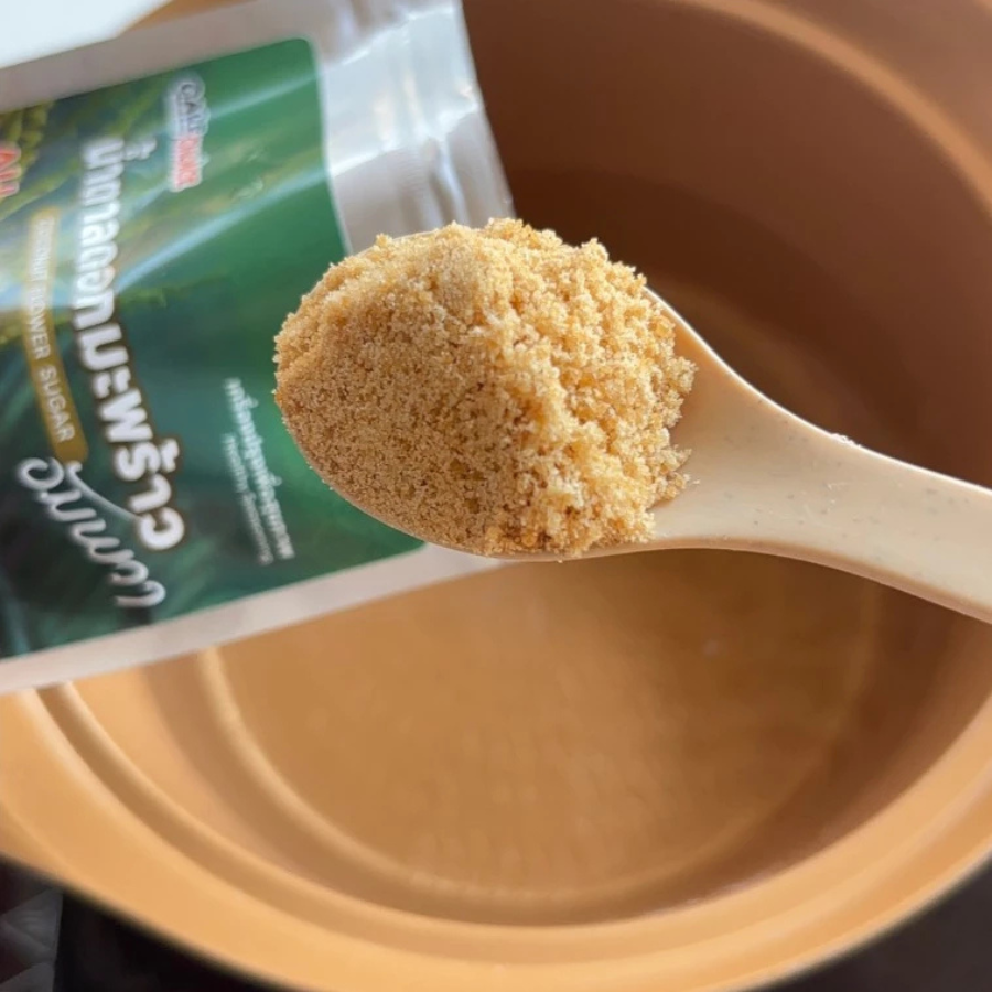 Care Choice Coconut flower sugar น้ำตาลดอกมะพร้าว 30 กรัม น้ำตาล No MSG เครื่องปรุงสุขภาพ