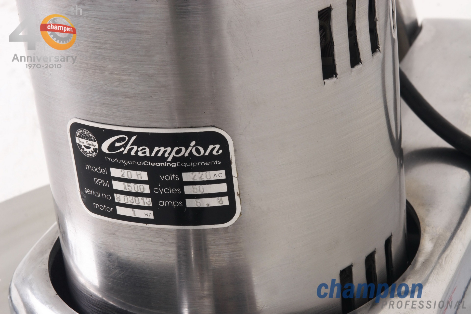เครื่องขัดปัดเงาพื้น Champion 1500 RPM