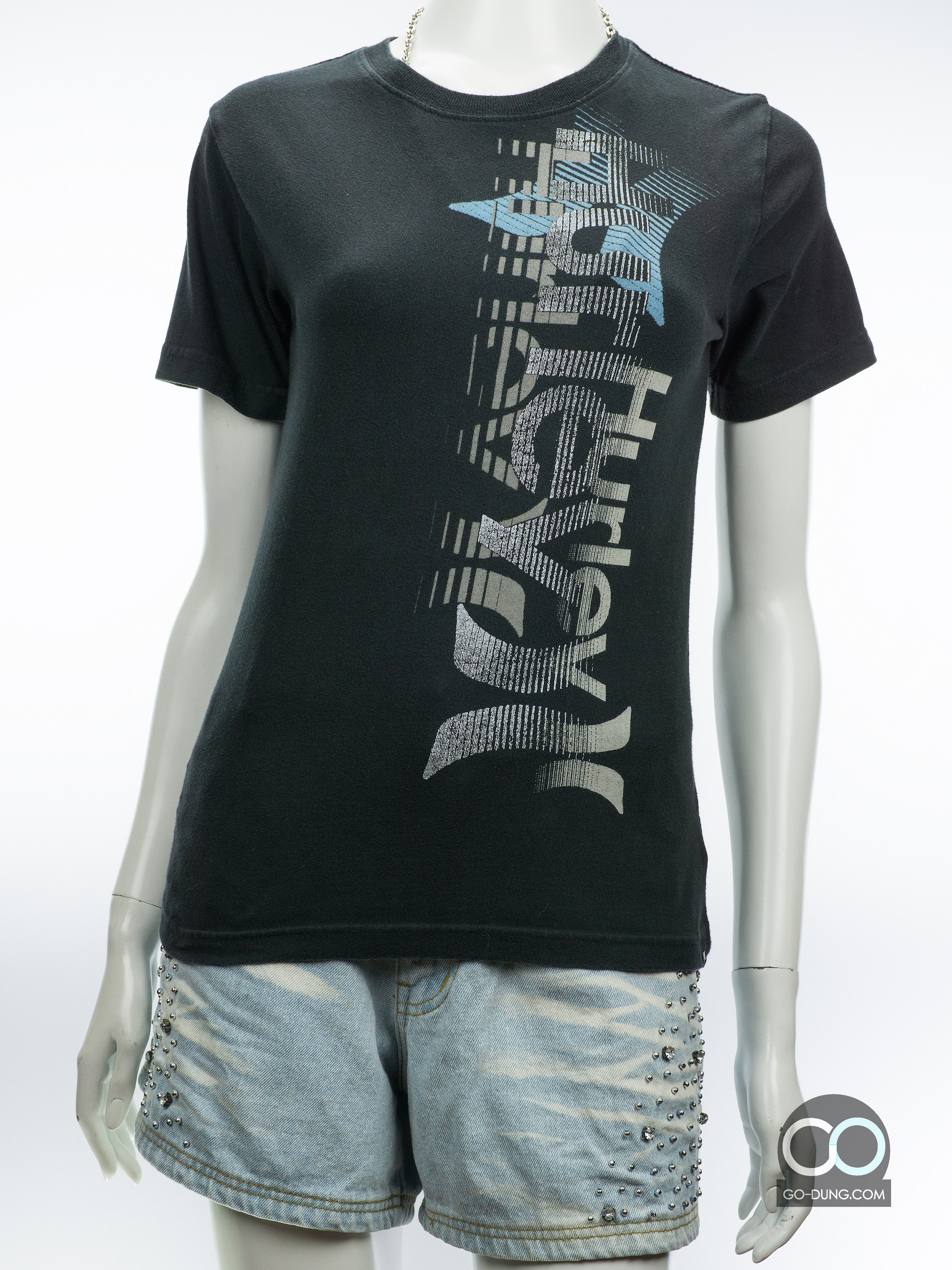 เสื้อยืดมือสองแบรนด์เนม HURLEY ผ้า 100 คอตตอน