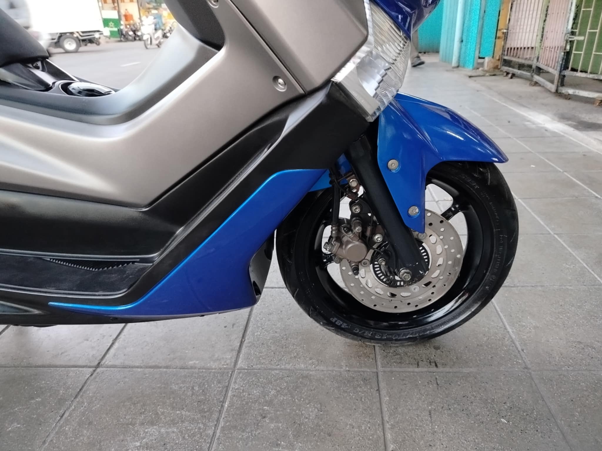 (ปิดการขาย) nmax 155 cc สีน้ำเงิน 2018 เบรค ABS หน้าหลัง