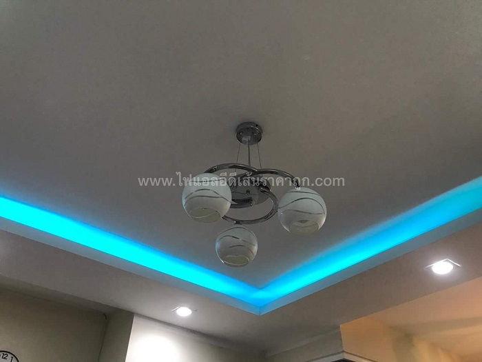 รีวิวไฟเปลี่ยนสีได้ ไฟเส้น RGB ไฟเส้นLED ไฟซ่อนฝ้า ติดไฟซ่อนฝ้า ฝ้าหลืบ ฝ้าหลุม