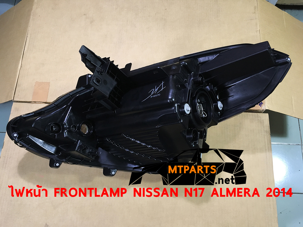 ไฟหน้า FRONT LAMP NISSAN ALMERA 2014 N17 อัลเมร่า