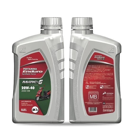น้ำมันเครื่อง ENDURO รุ่น 4T MATIC-G 20W40 0.8L