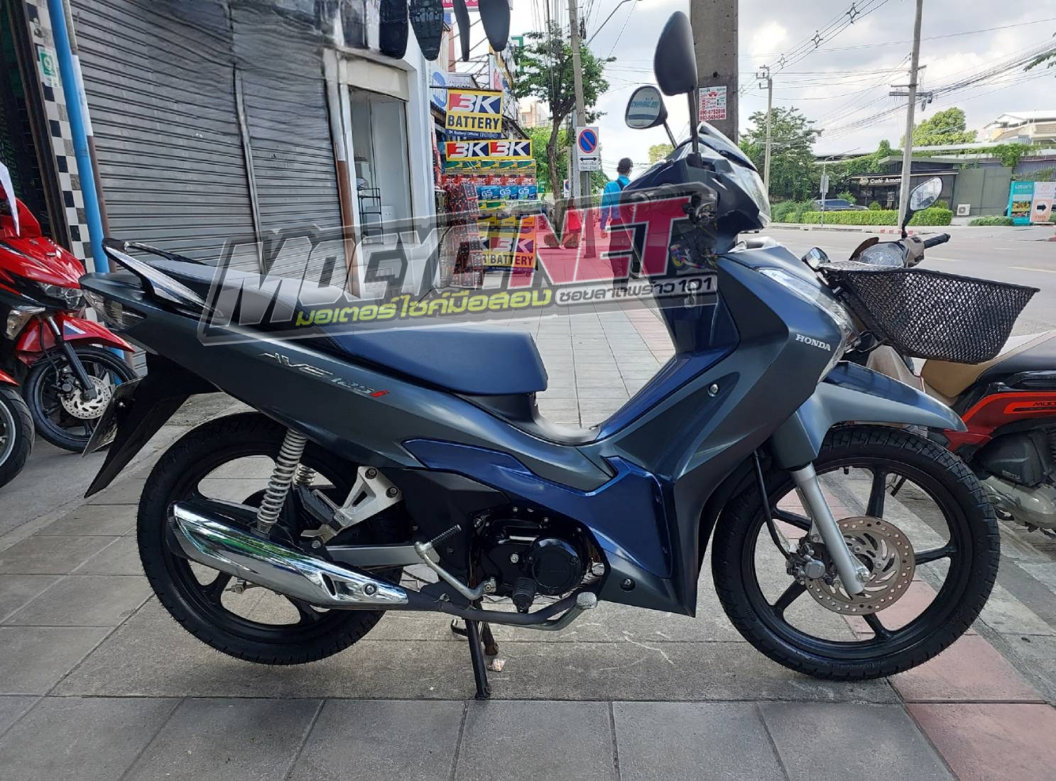 (ปิดการขาย) wave 125 สีเทาตัวใหม่ล่าสุด ไมล์ดิจิตอล รถปี 66 ตัวใหม่ล่าสุด