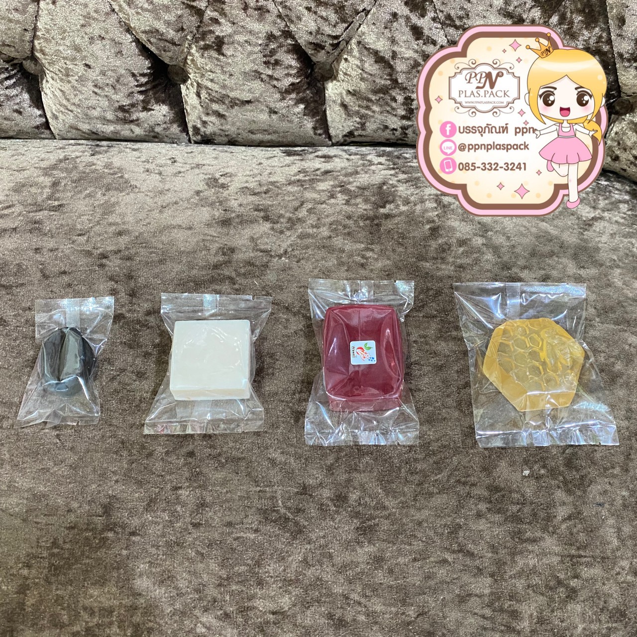 ซองใสวิ๊ง ใส่สบู่ 120 g. ขนาด 10 X 13 cm. / 100 ใบ