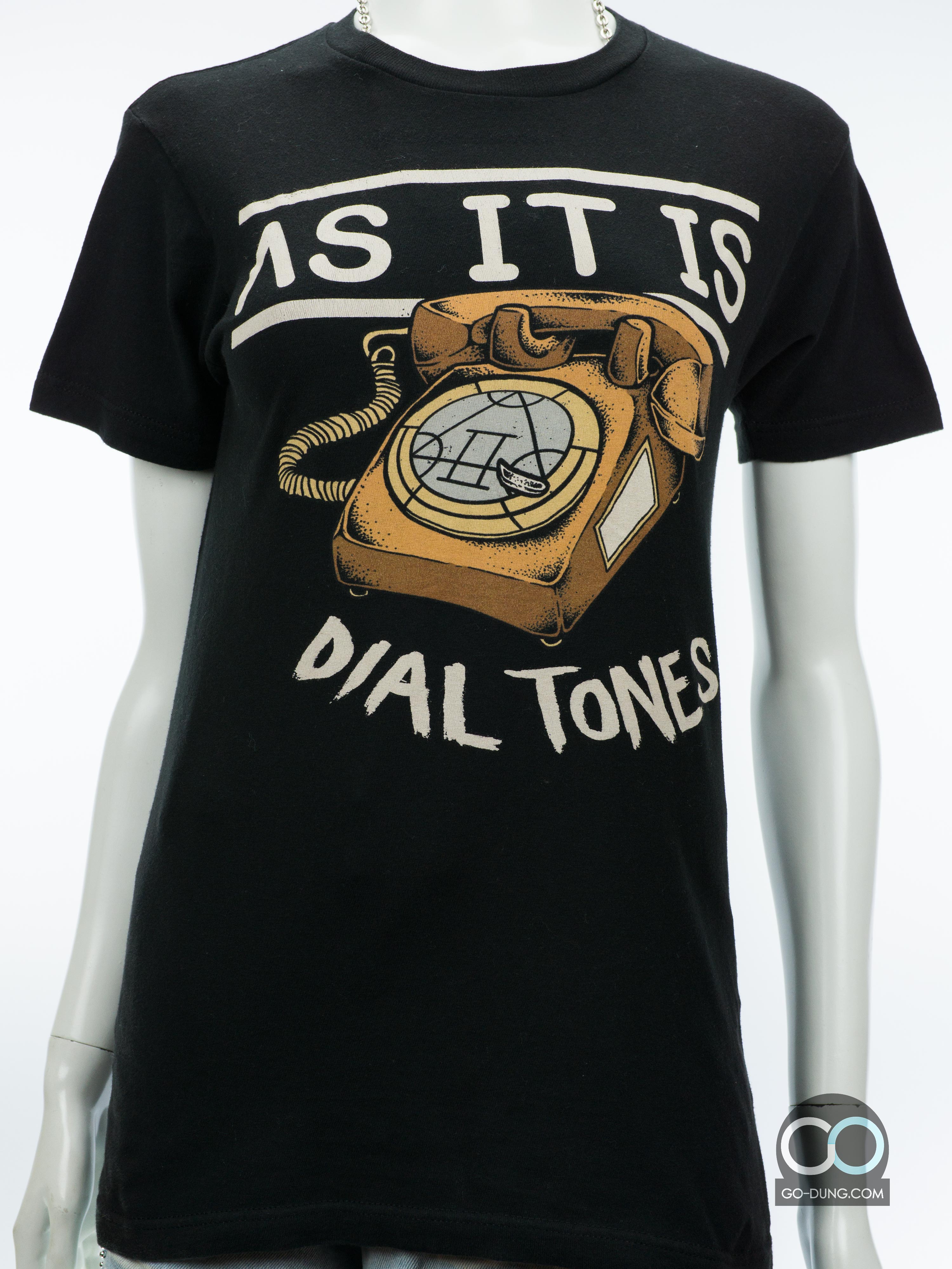 เสื้อยืดมือสอง TULTEX : AS IT IS - DIAL TONES ผ้า 100 คอตตอน