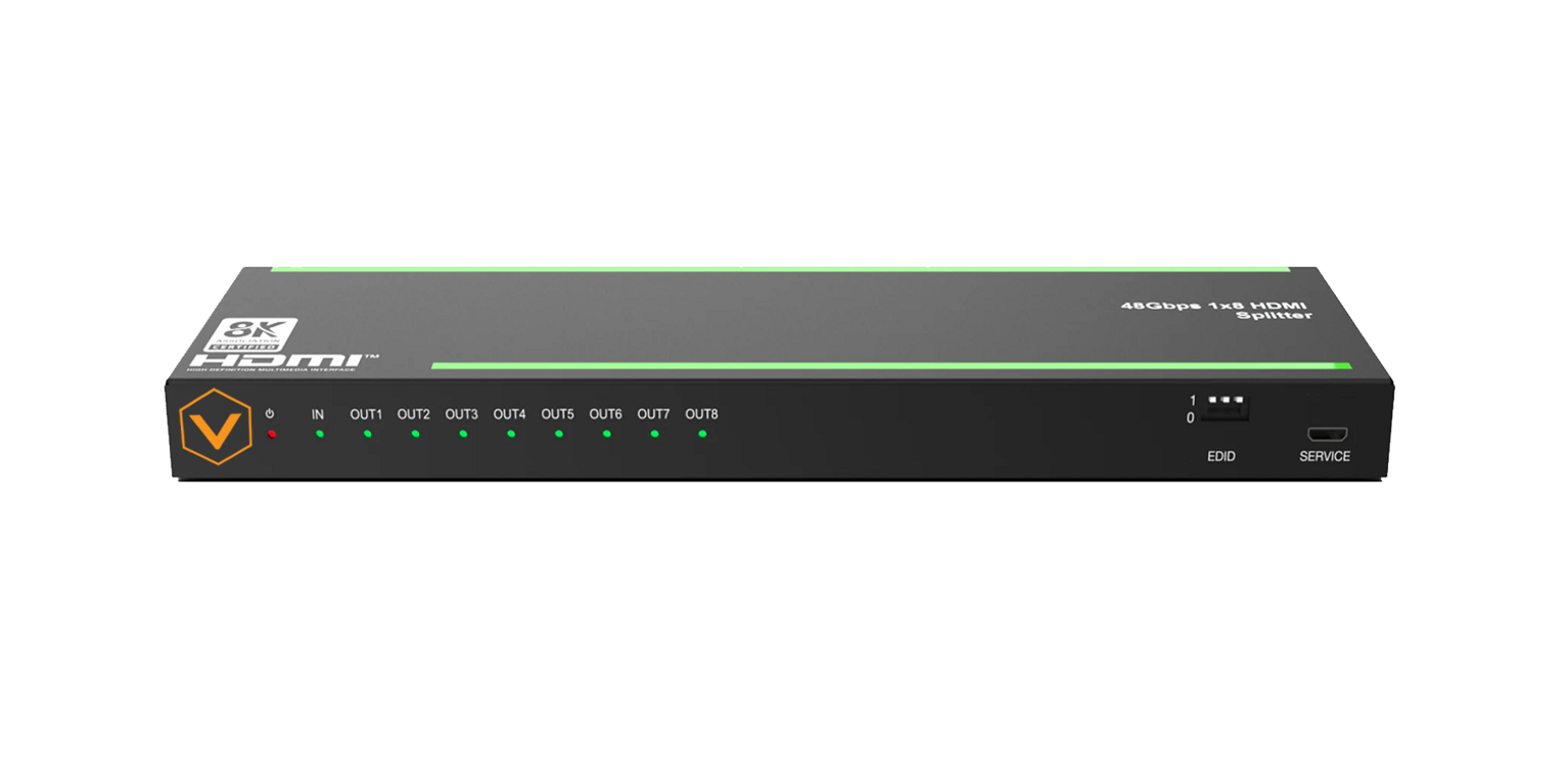 VACOTEK H-SPK18 1×8 8K HDMI Splitter