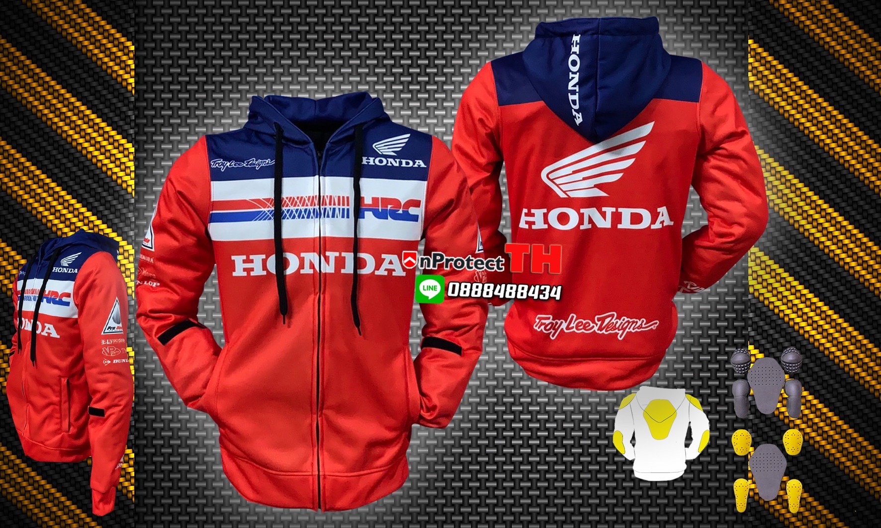 เสื้อการ์ดฮอนด้า HONDA HRC