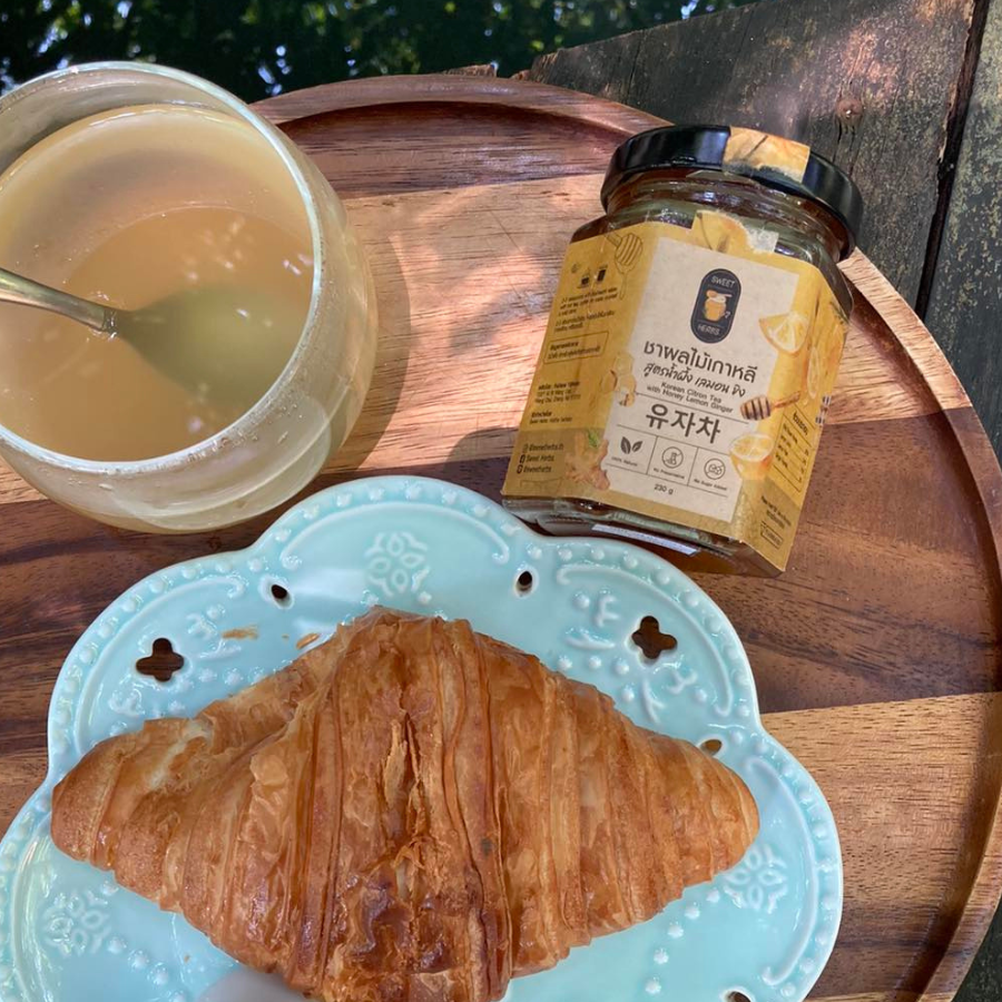 Sweet Herbs ชาผลไม้เกาหลี Korean Citron Tea 2 รสชาติ ขนาด 230 กรัม ชาน้ำผึ้งเกาหลี ชงดื่มกับน้ำร้อน ได้รสผลไม้เต็มคำ เข้มข้น กลิ่นหอม