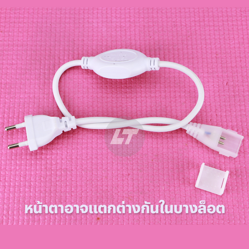 Power cord พร้อมจุกอุด (สำหรับไฟ DC220v)
