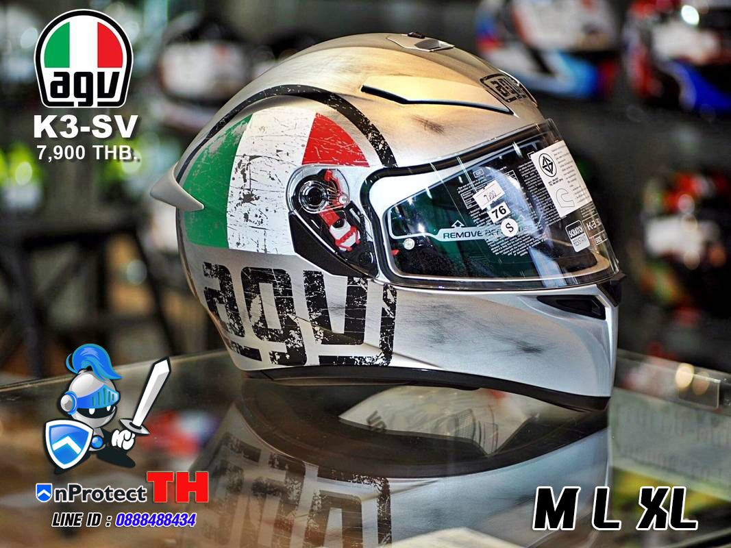 หมวกกันน็อค AGV K-3 SV GRAPHIC 2018
