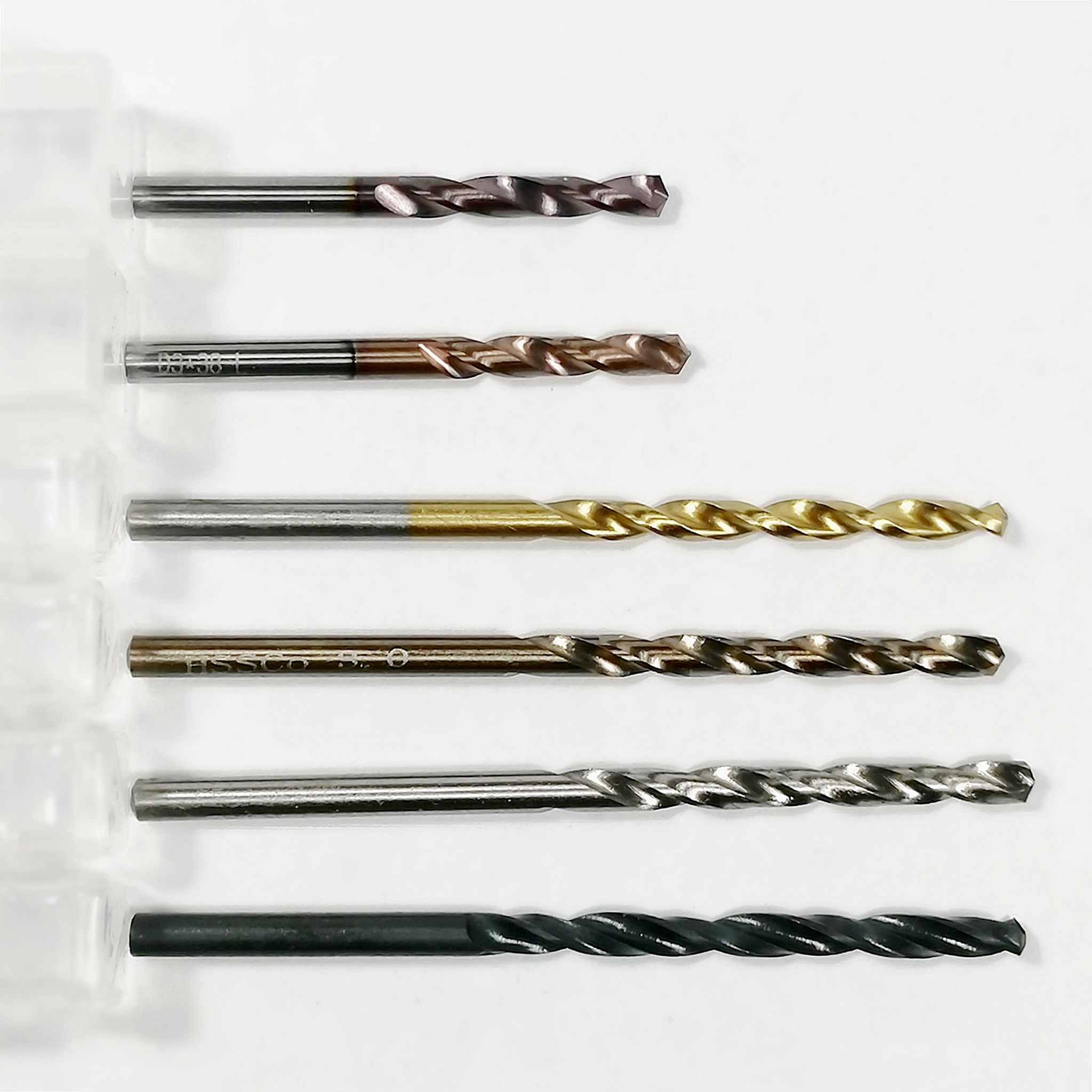 OPP ชุดดอกสว่าน 6 เกรดความแข็ง สำหรับเจาะเหล็กแข็งสูง เหล็กแข็ง สแตนเลส อลูมิเนียม