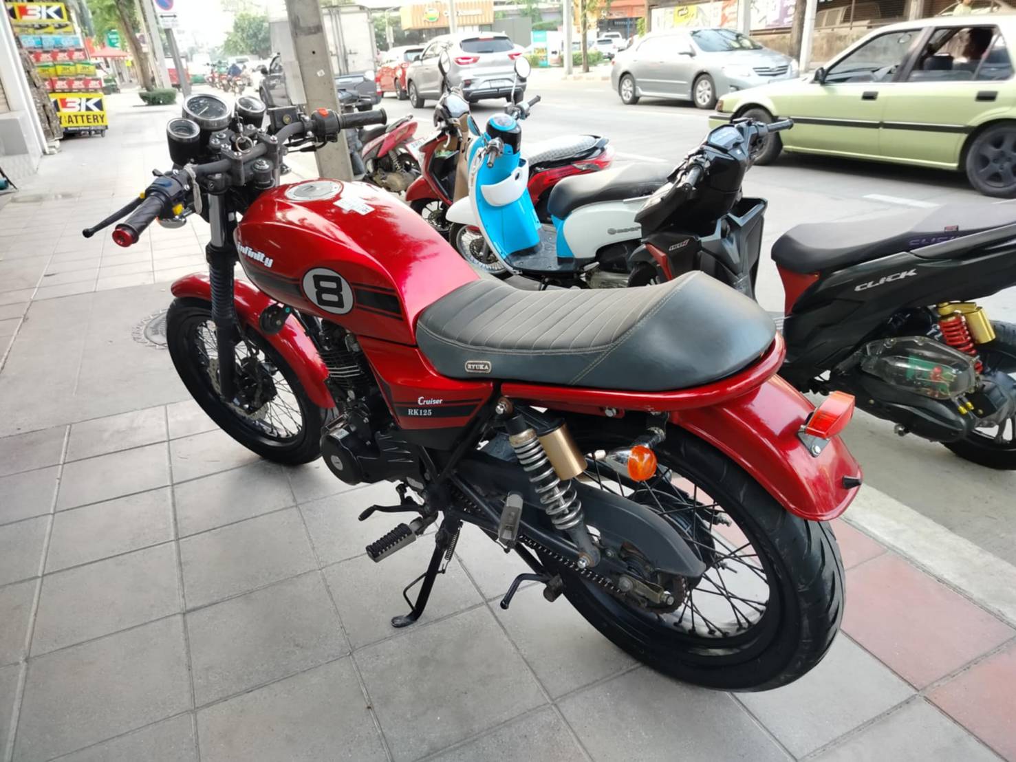 ปิดการขาย สีแดงครับ rk125