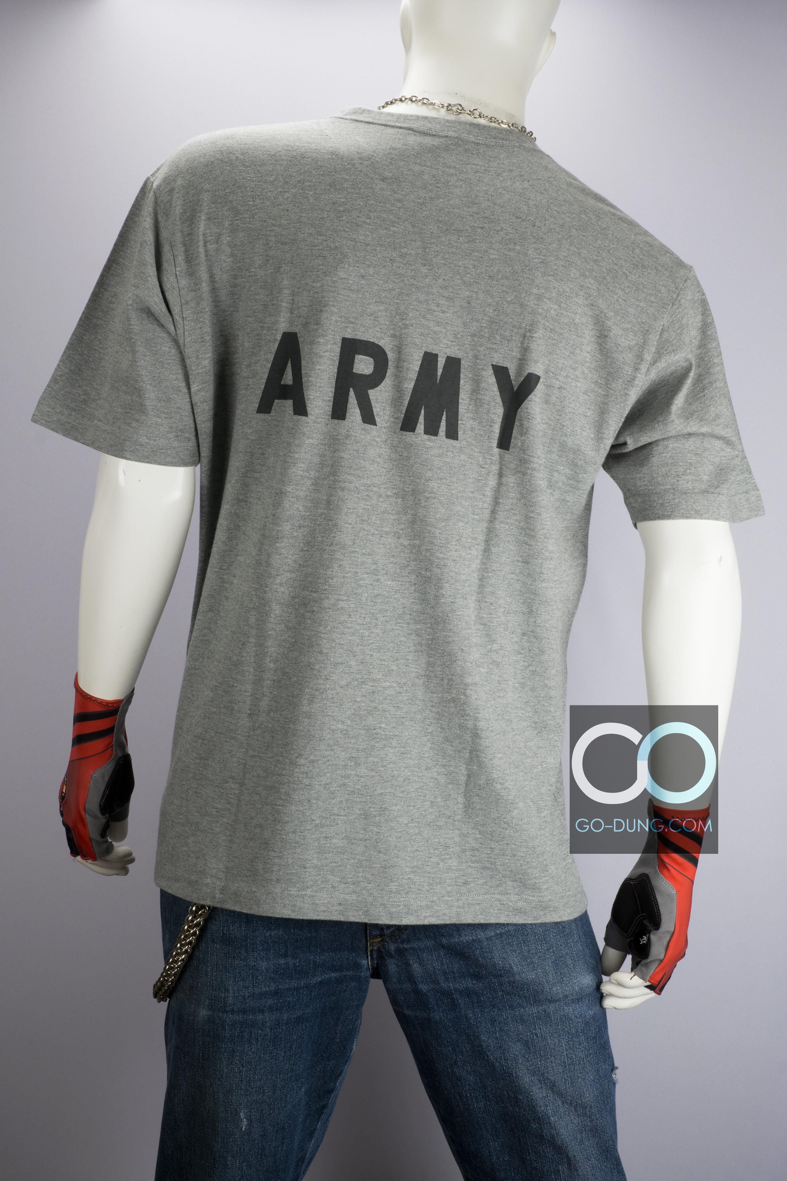 เสื้อยืดมือสอง ผ้าบาง ผ้าผสม โพลี ยี่ห้อ ARMY