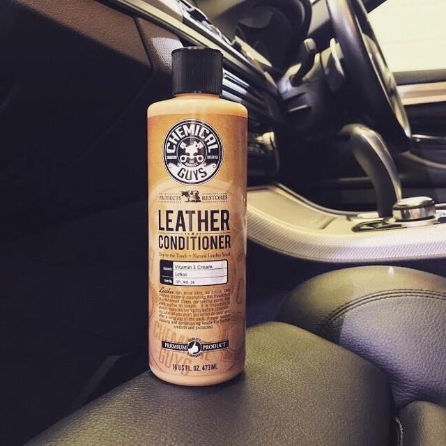 Chemical Guys - Leather Conditioner เคลือบเบาะหนัง (16oz) (ขวดแท้)