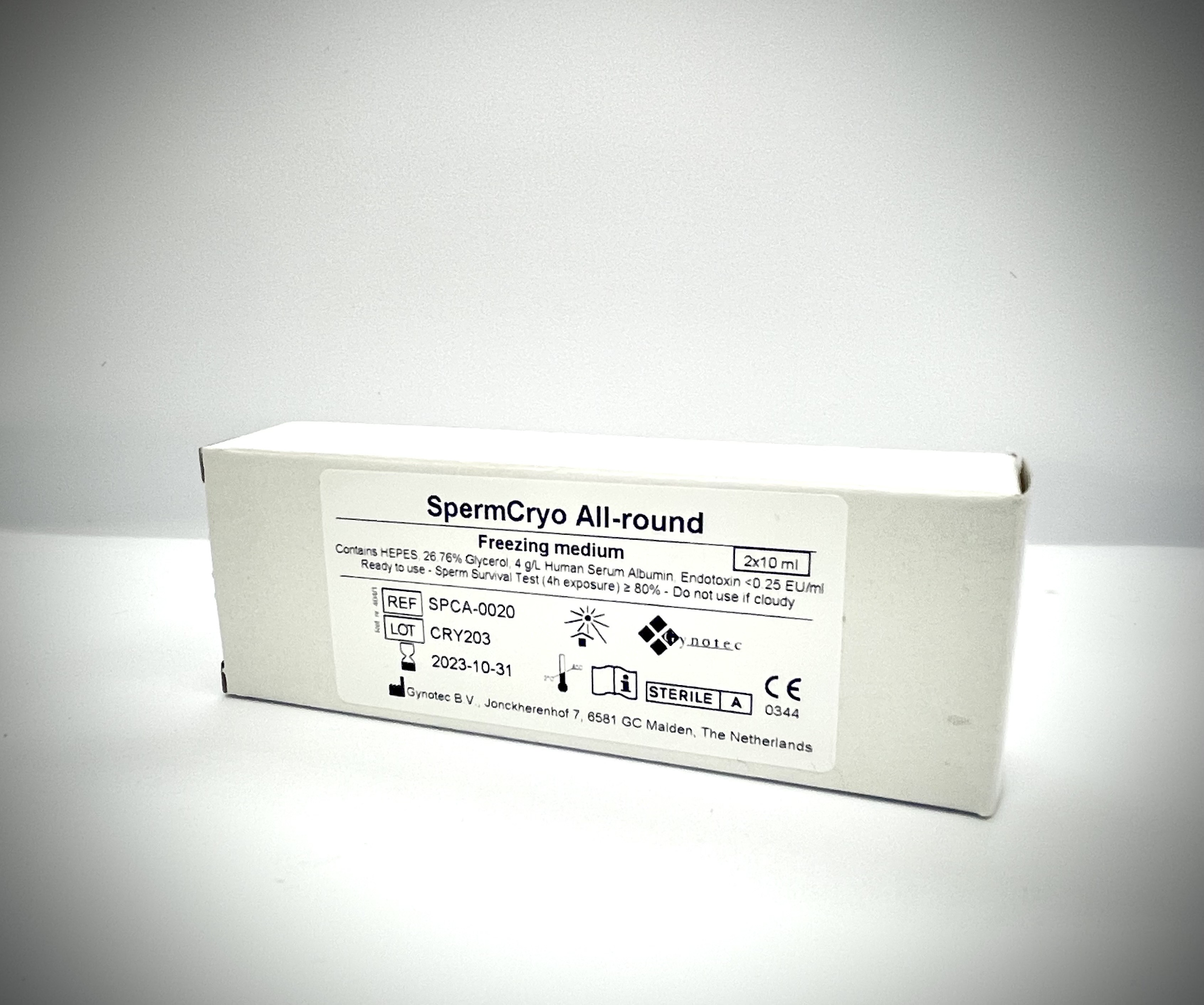 SpermCryo All-round - Gynotec น้ำยา Freeze sperm แช่แข็งสเปิร์ม