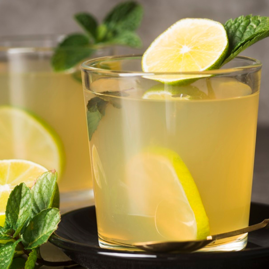 Yim Pan Lime & Pure Palm Sugar Juice น้ำมะนาว ตาลโตนด 1000 ml. ผลิตจากธรรมชาติ ทานง่าย สดชื่น ยิ้มแป้น