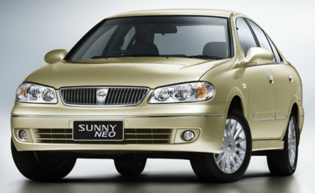 กระป๋องพักน้ำหม้อน้ำ RESERVE RADIATOR TANK NISSAN SUNNY NEO 2001 115319 อะไหล่รถยนต์ หม้อพักน้ำ กระปุกพักน้ำ