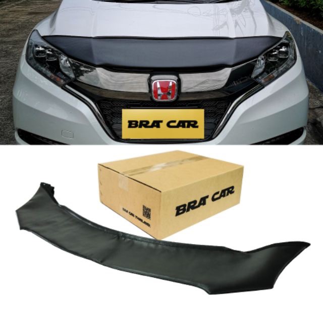 หน้ากากหนังกันหินกันแมลงหุ้มฝากระโปรงหน้ารถยนต์ Honda HRV