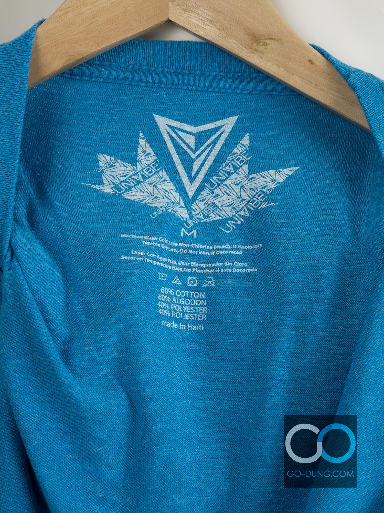 ขาย เสื้อยืดมือสอง ผ้าบาง ผ้าผสม โพลี ยี่ห้อ UNIVIBE
