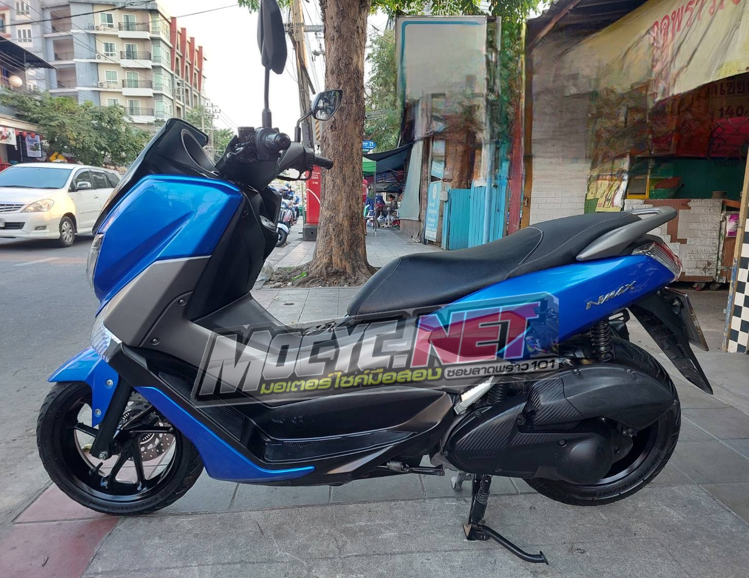 (ปิดการขายพร้อมส่ง ทุงครุ ) nmax 155 cc abs สีน้ำเงิน ปี61