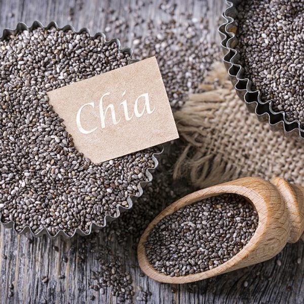 Rawganiq Organic Black Chia Seed ขนาด 300 g. เมล็ดเจีย ออร์แกนิค ช่วยระบบขับถ่าย ความจำ การเผาผลาญ