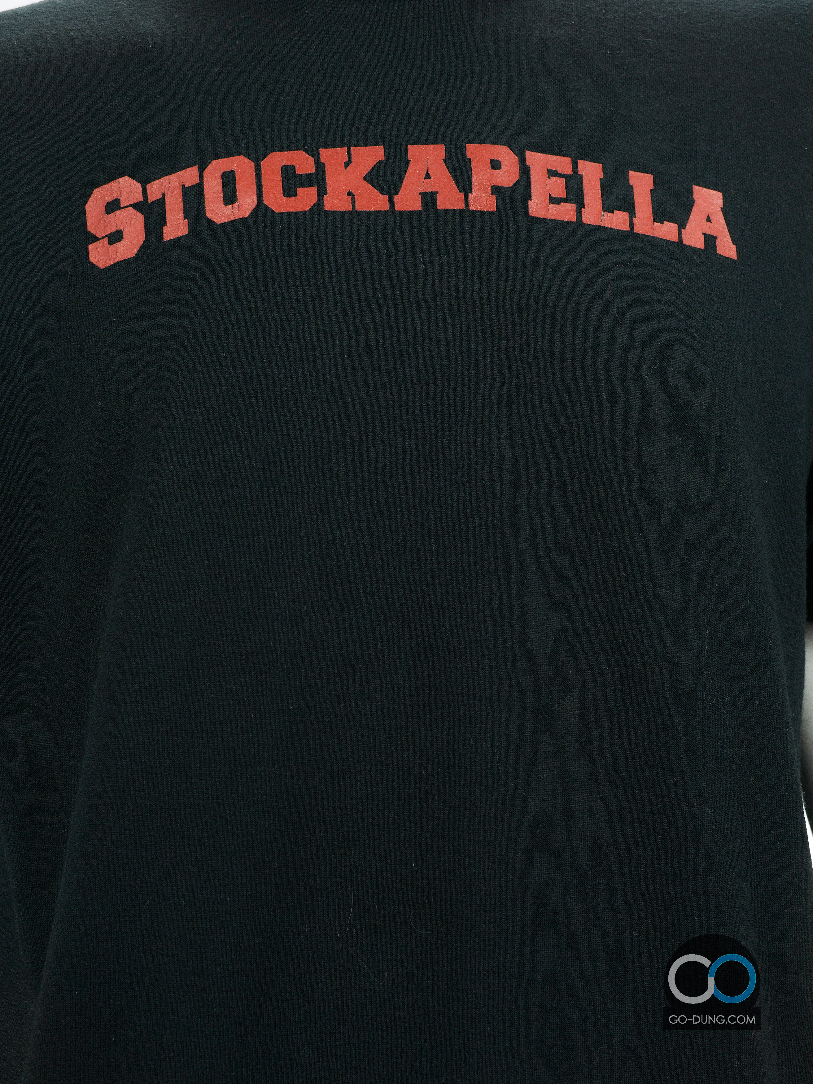 เสื้อยืดมือสอง JERZEER : STOCKAPELLA ผ้าบาง ผ้า 50/50