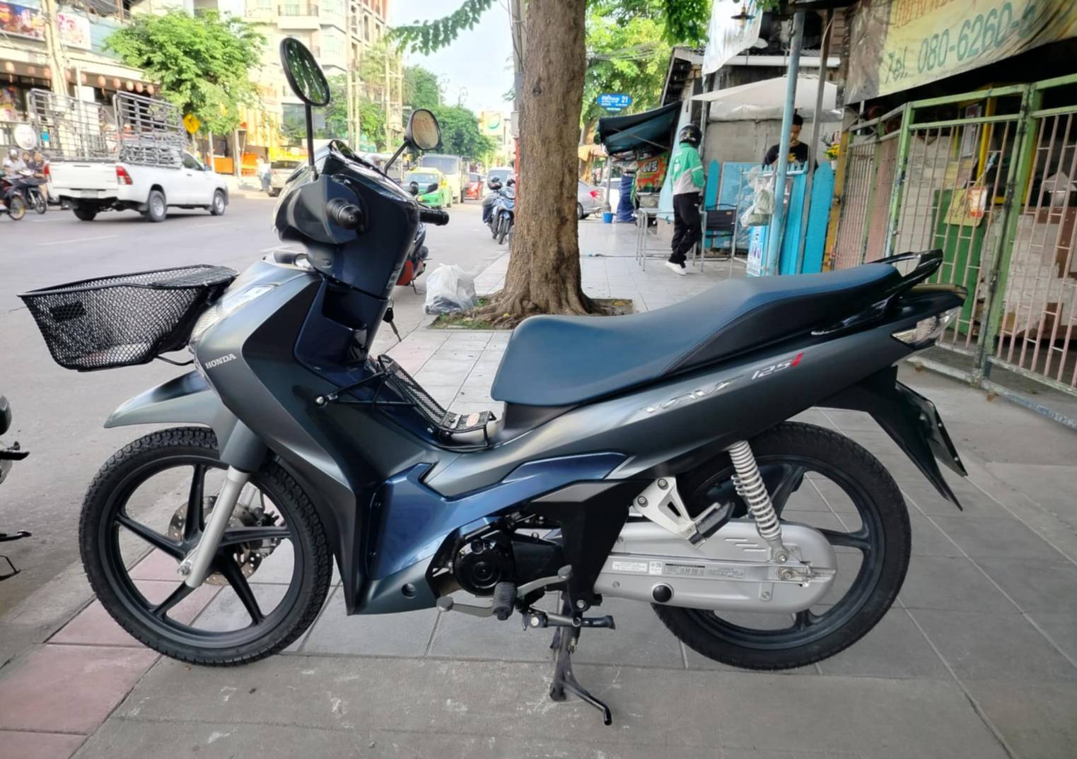 (ปิดการขาย)wave125 led สีเทา ตัวท็อปล้อแม็กปี 2023 โอนให้ฟรี