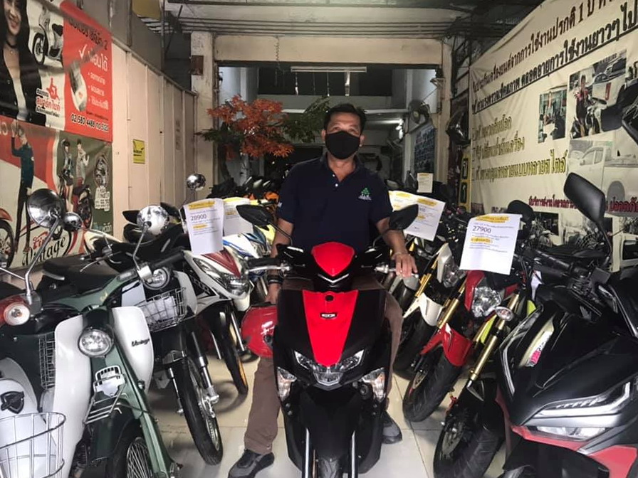(( ขายแล้วครับ )) GT 125i สีดำแดง ขอบคุณน้องเ๙ฟ ที่อุดหนุนครับ