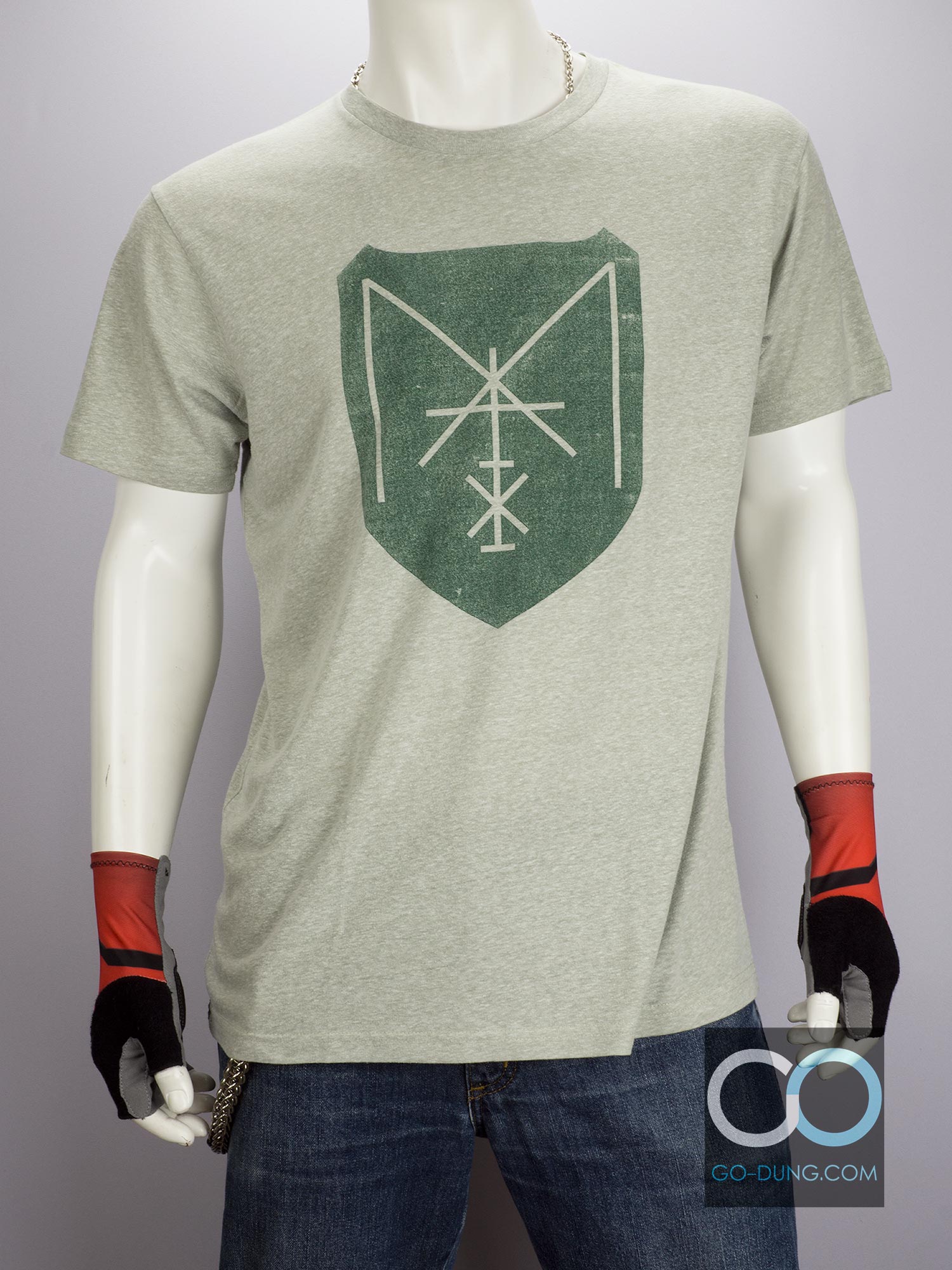เสื้อยืดเสก็ตมือสอง MATIX ผ้าผสมเรยอน 25/50/25 ลายเท่ๆ แนวเสก็ต