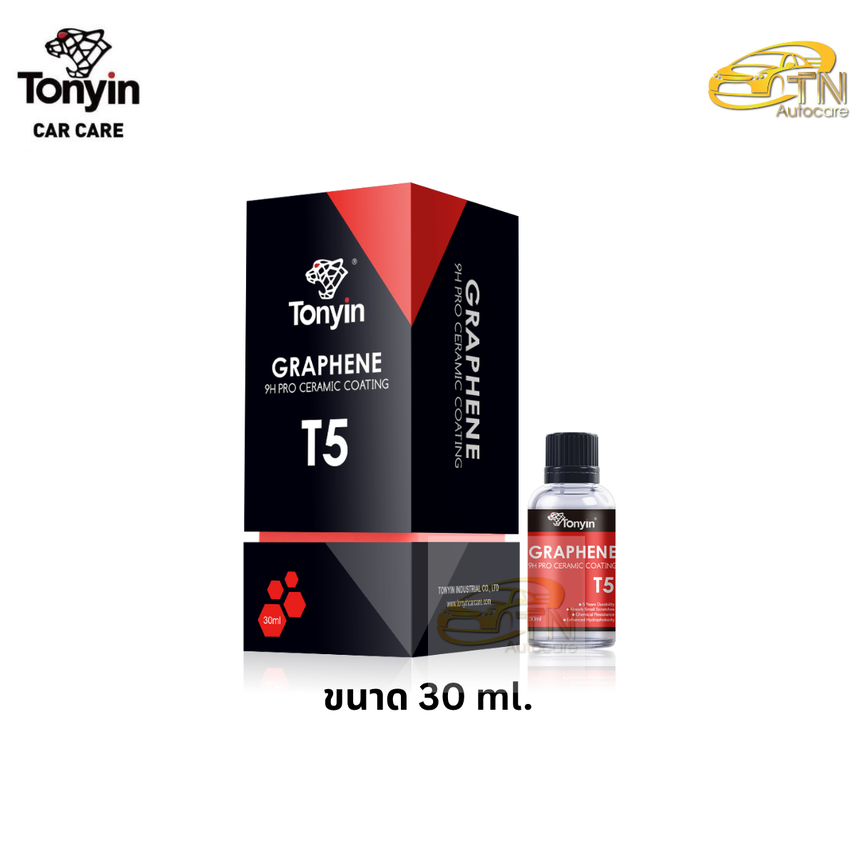 Tonyin GRAPHENE 9H PRO CERAMIC COATING 30 ml.