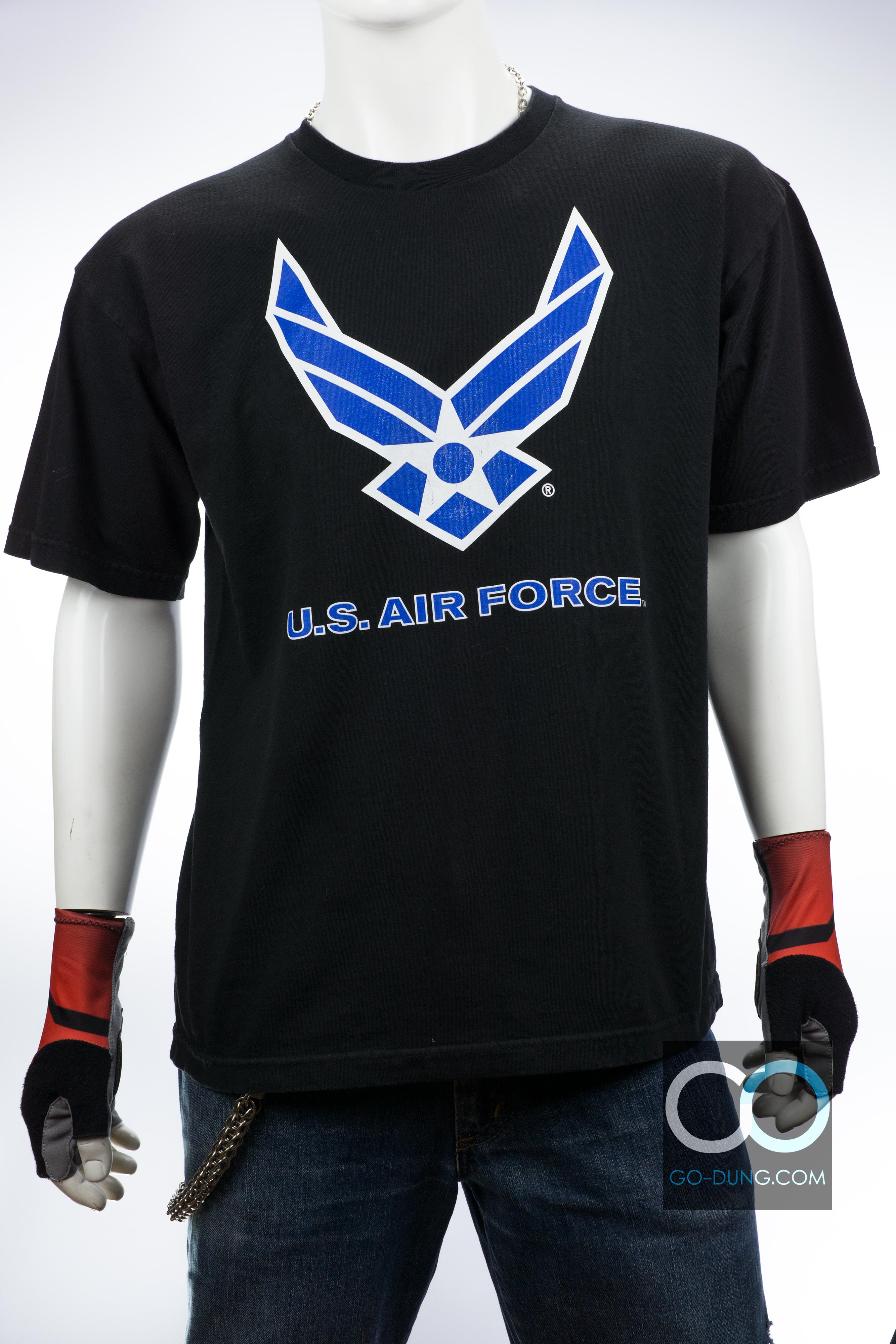 เสื้อยืดแบรนด์เนม USA มือสอง BAYSIDE : U.S. AIR FORCE ผ้า 100 คอตตอน