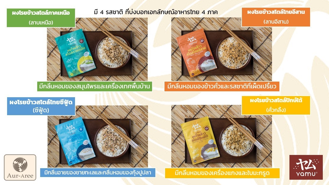 Yamu , Firikake , Thai Cuisine style , 20g.