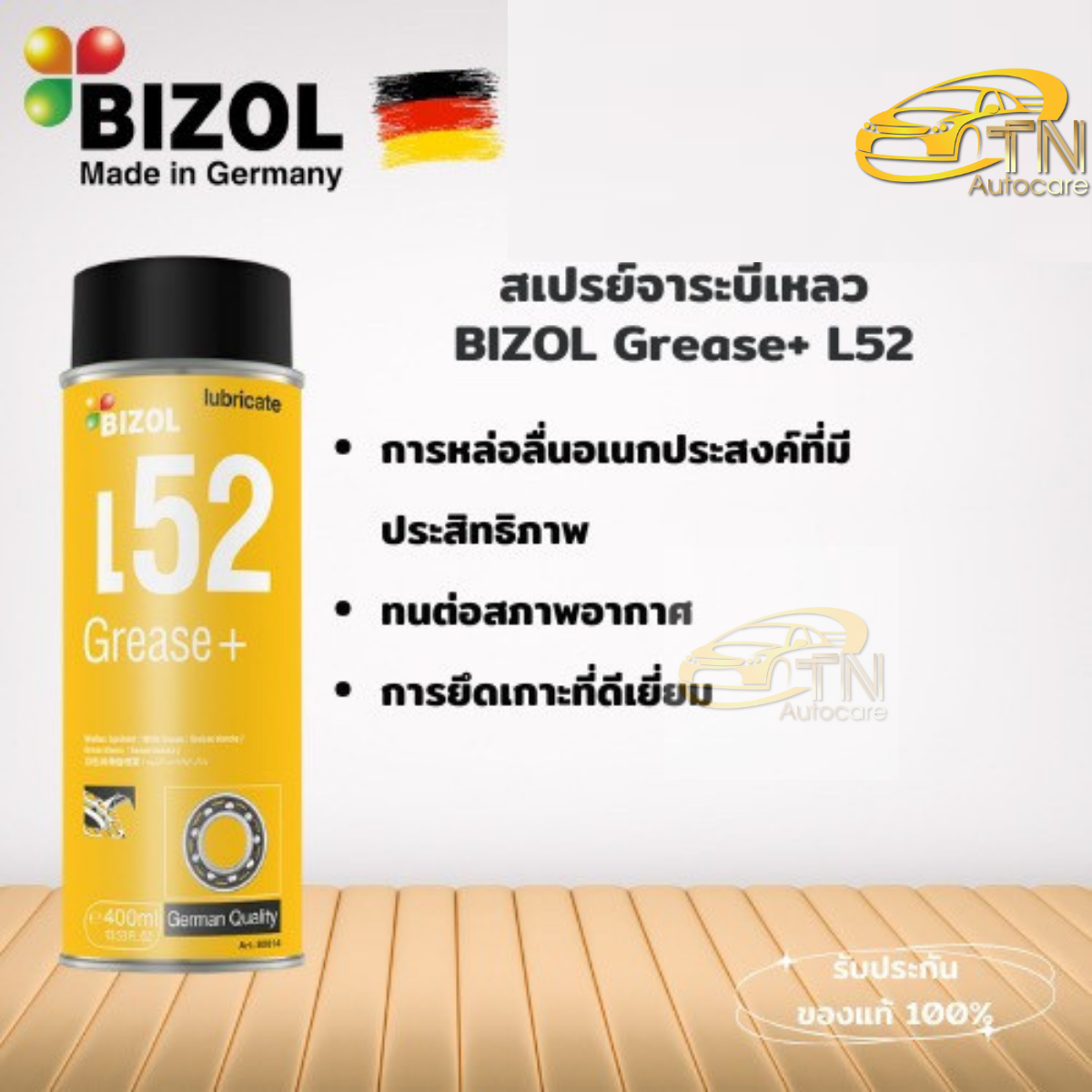 BIZOL Unblock+ f21 น้ำยาคลายเกลียว 400 ml.