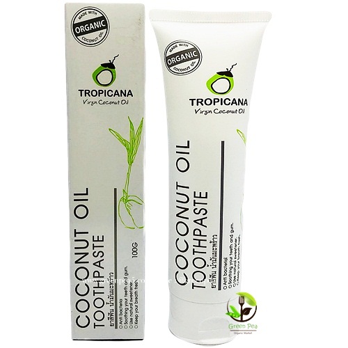 ยาสีฟันน้ำมันมะพร้าว COCONUT OIL TOOTHPAST 100 g.