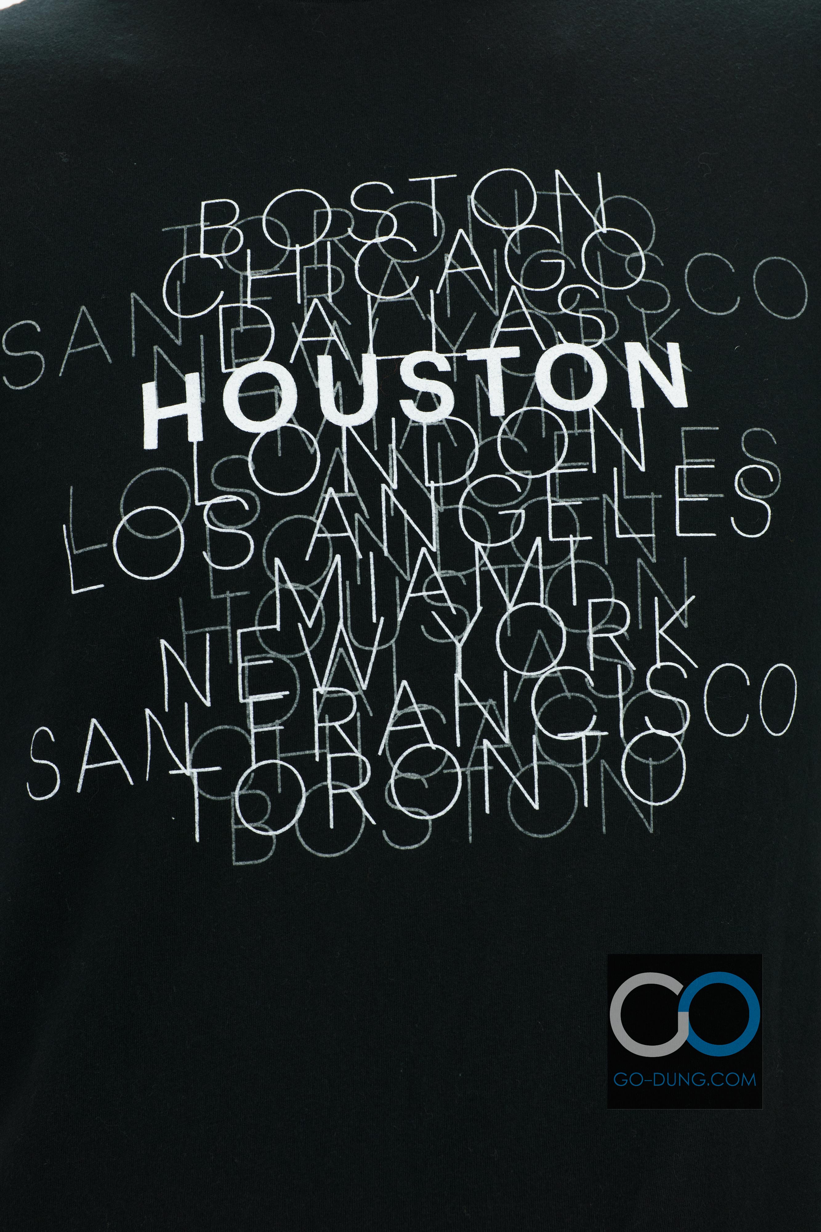 เสื้อยืดมือสอง NEXT LEVEL : HOUSTON EQUINOX RIVER OAKS ผ้า 100 คอตตอน