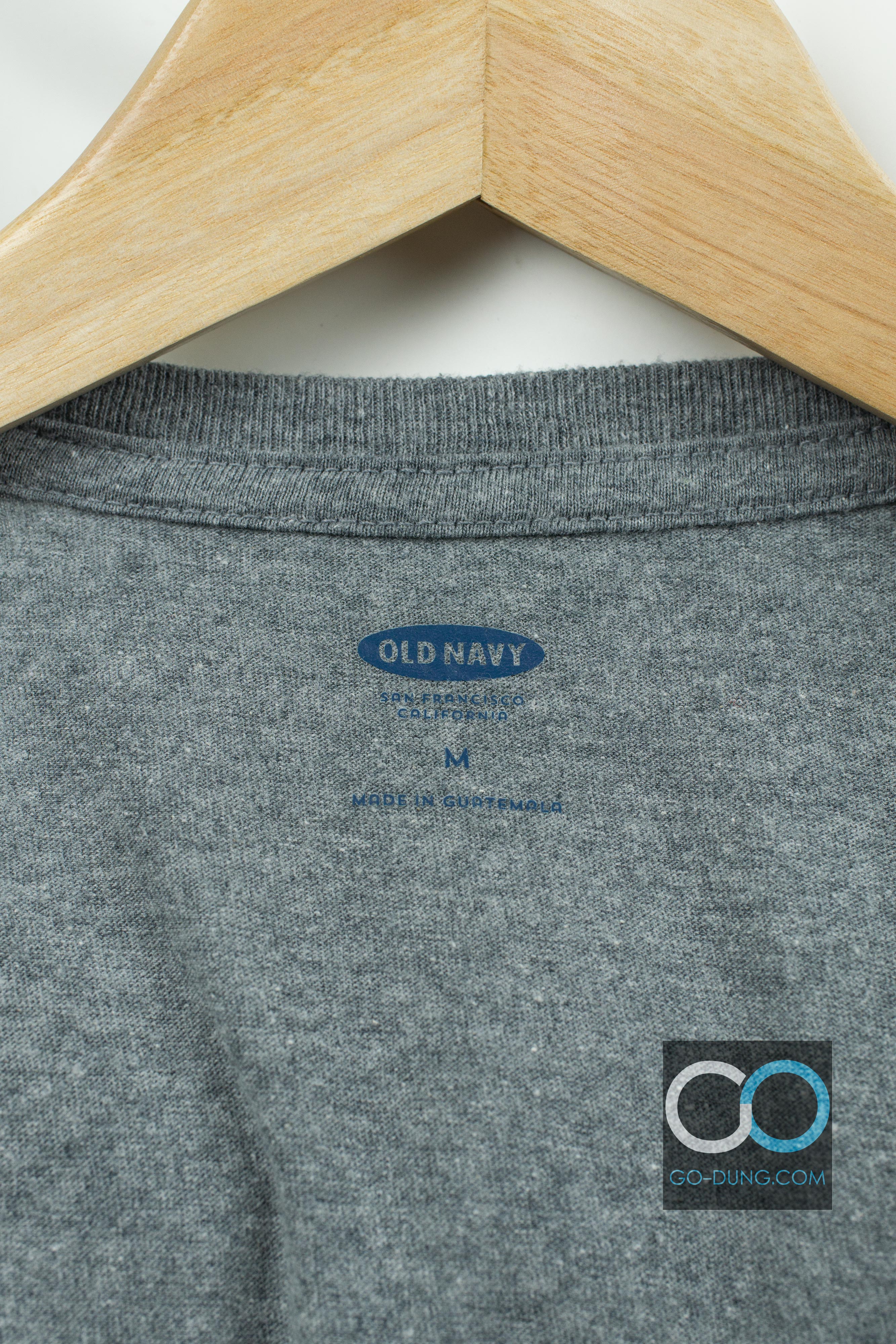 เสื้อยืดมือสองแบรนด์เนม OLD NAVY รูปสะพาน GOLDEN GATE ผ้าผสม 60/40 ผ้าบาง