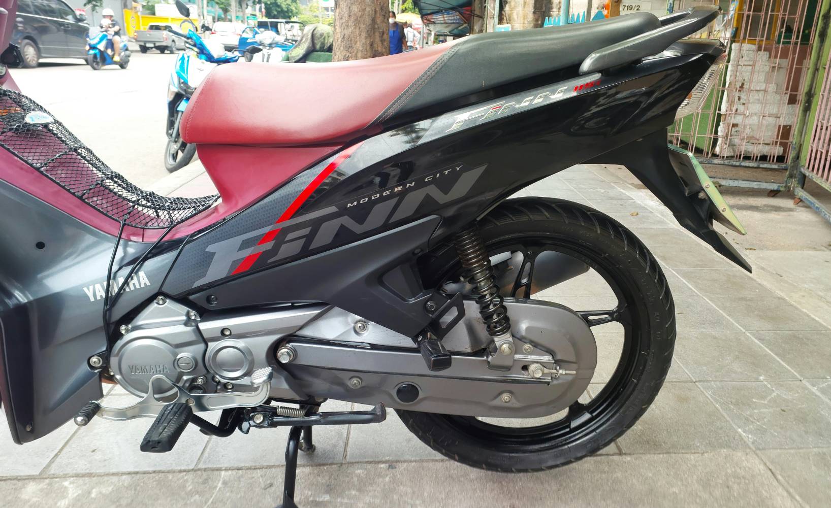 (ปิดการขาย) Yamaha finn สต้าทมือ ตัวท็อปล้อแม็กซ์ เบลค ubs