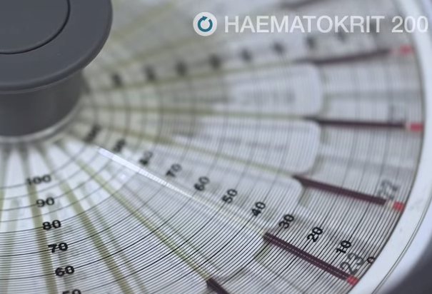 เครื่องปั่นฮีมาโตคริท Haematocrit Centrifuge Hettich Haematokrit 200