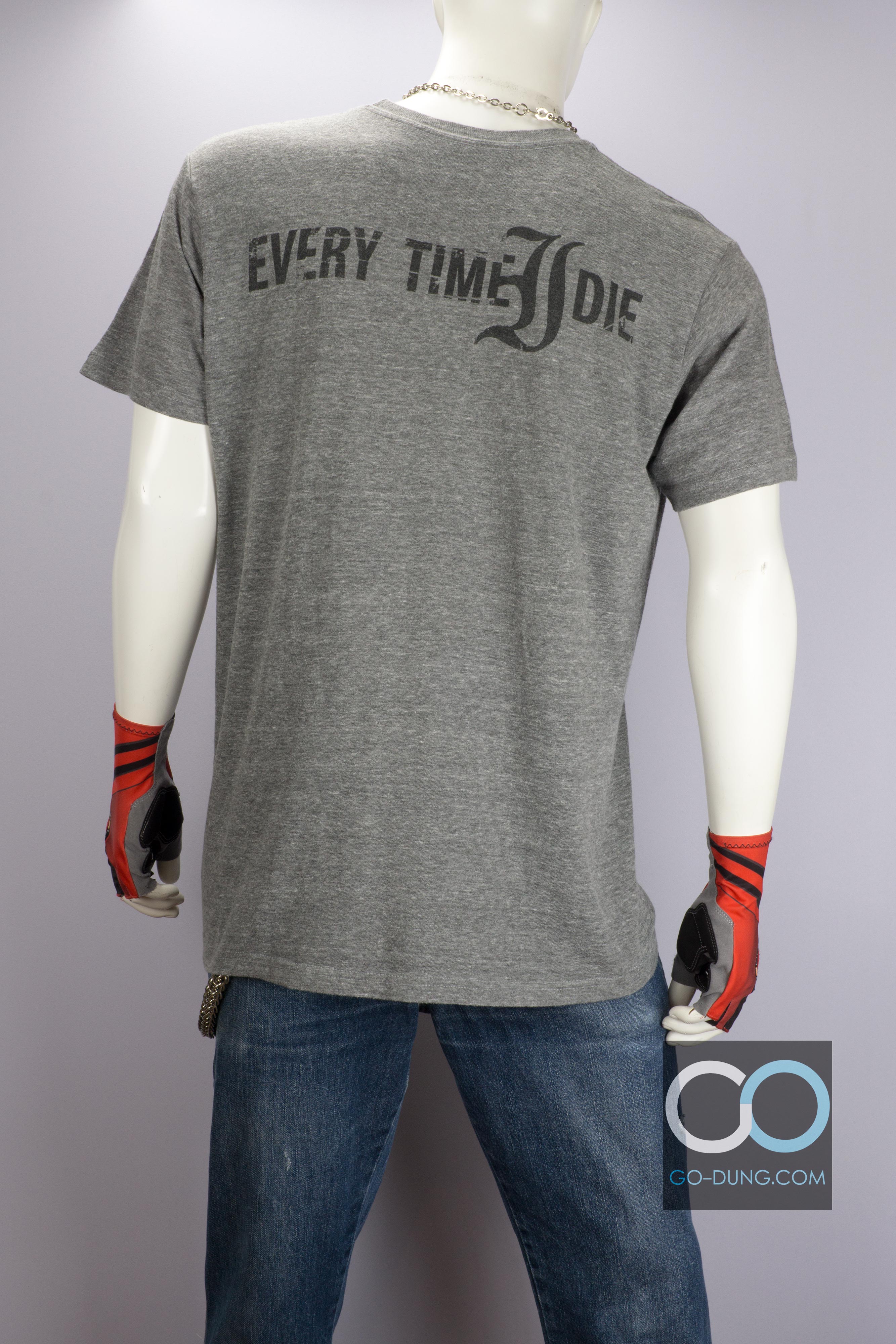 เสื้อวงมือสอง EVERY TIME I DIE : EX LIVES เสื้อยืดผ้าบาง เสื้อยืดผ้า 50/50 ไม่มีป้าย