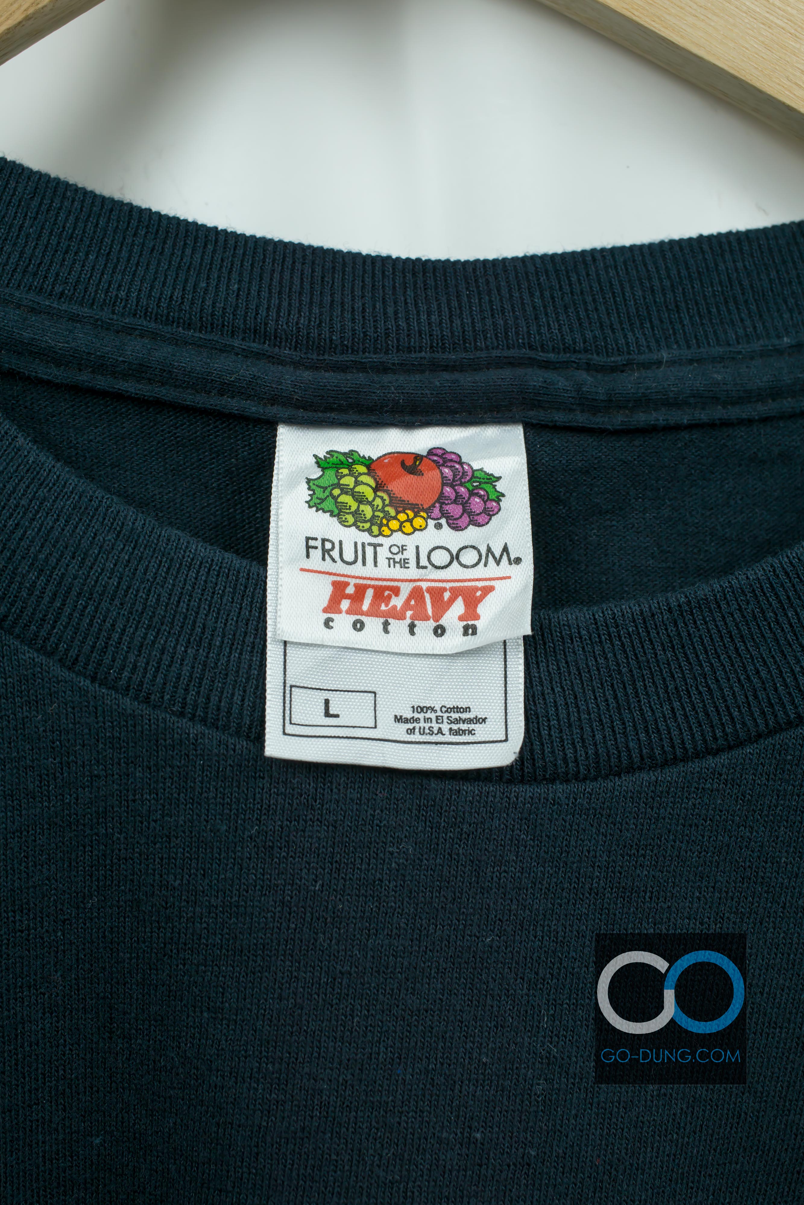 เสื้อยืดมือสอง FRUIT OF THE LOOM : BUDWEISER ตอกปี 2007 ผ้า 100 คอตตอน