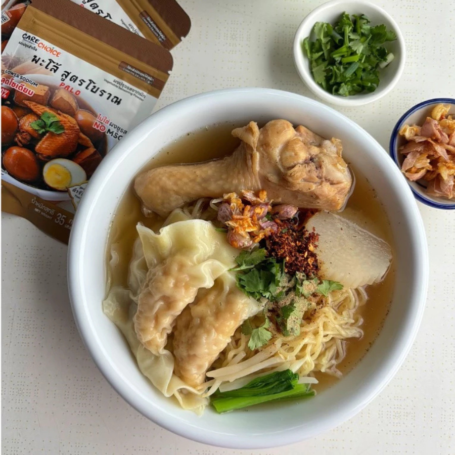 Care Choice Palo ผงปรุงรส พะโล้ สูตรโบราณ 35g ลดโซเดียม ไม่ใส่ผงชูรส ผงปรุงรสคลีน ผงพะโล้ แคร์ช้อยส์