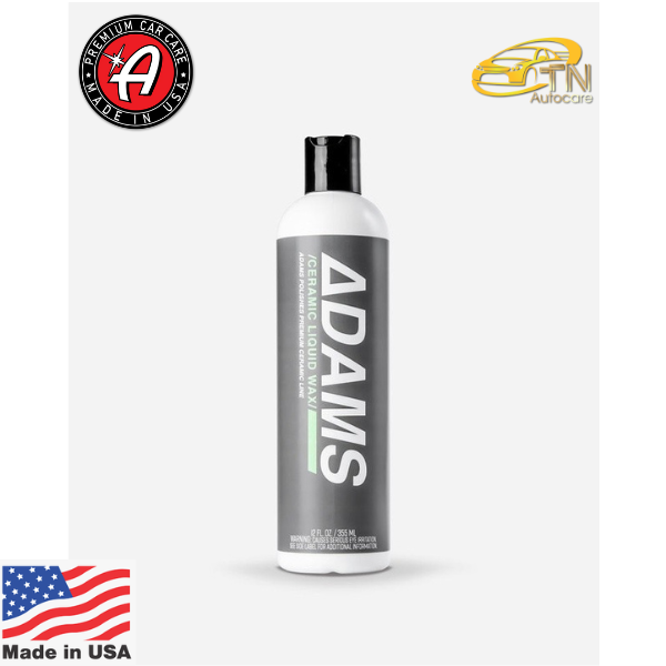 Adam's Ceramic Liquid Wax (12 oz/355 ml) น้ำยาเคลือบสี Adam's Ceramic Liquid Wax ผสมซิลิกา 30%