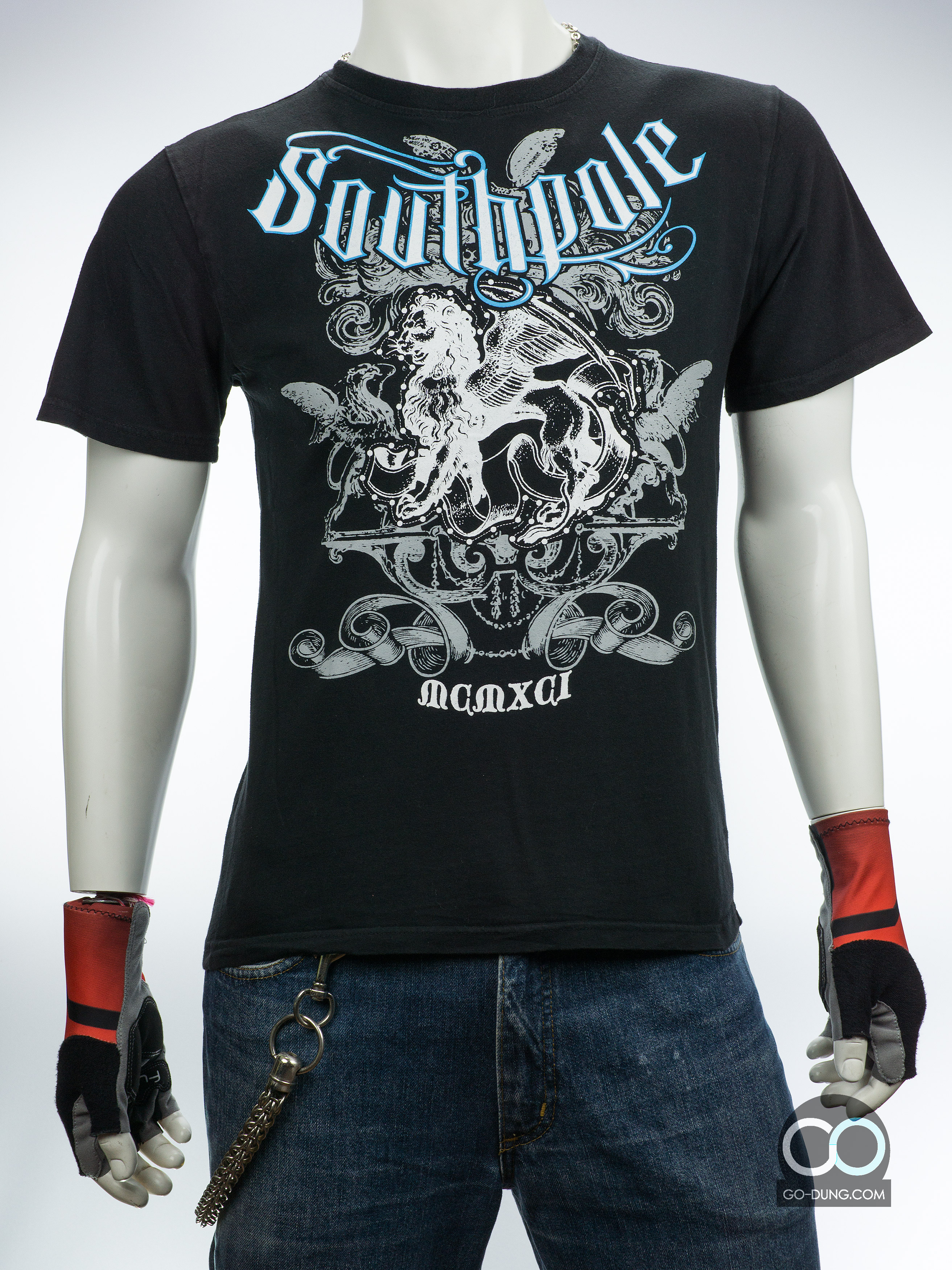เสื้อยืดมือสอง SOUTH POLE : MCMXCI ผ้า 100 คอตตอน