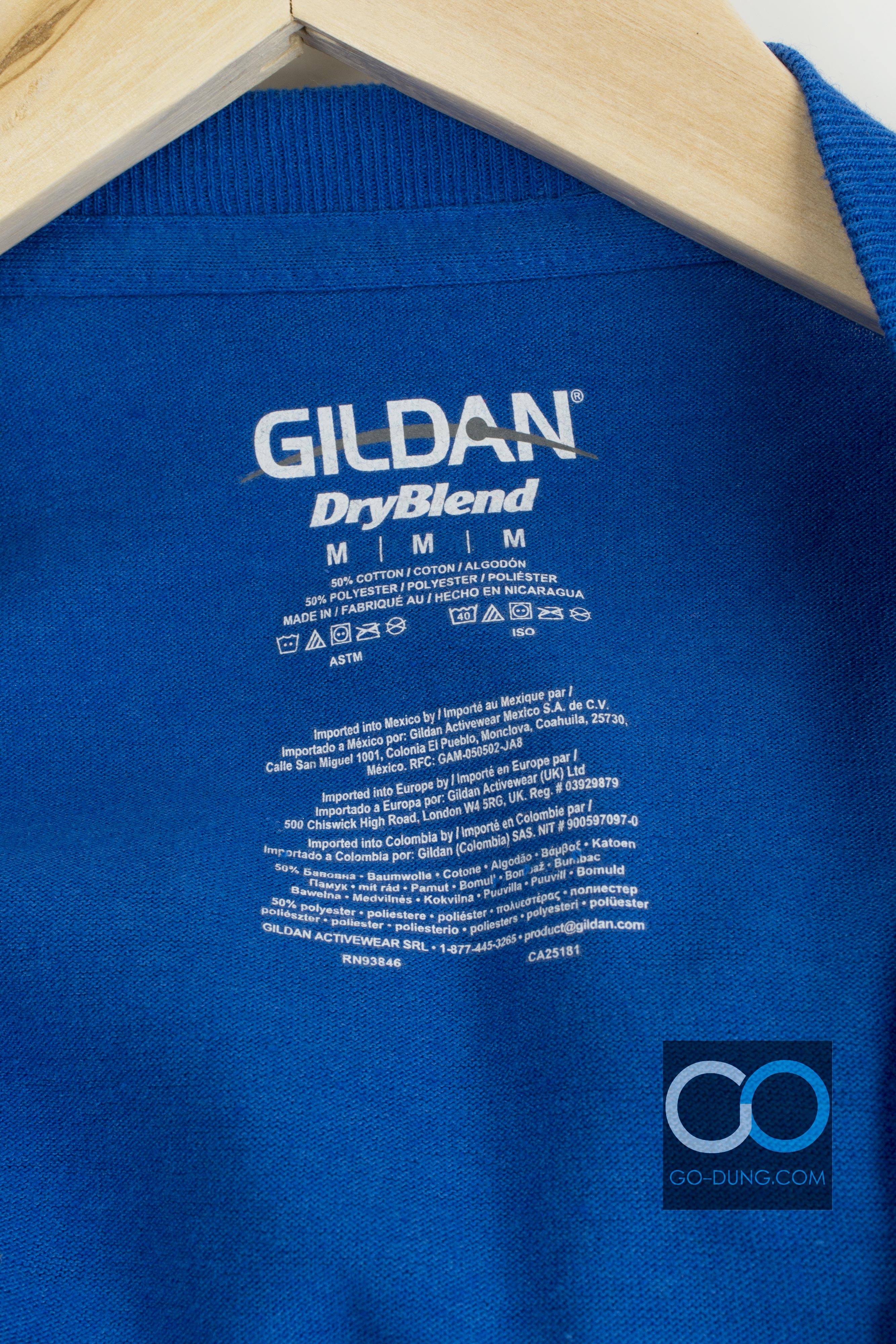ขาย เสื้อยืดมือสอง ผ้าบาง ผ้า 50/50 ยี่ห้อ GILDAN