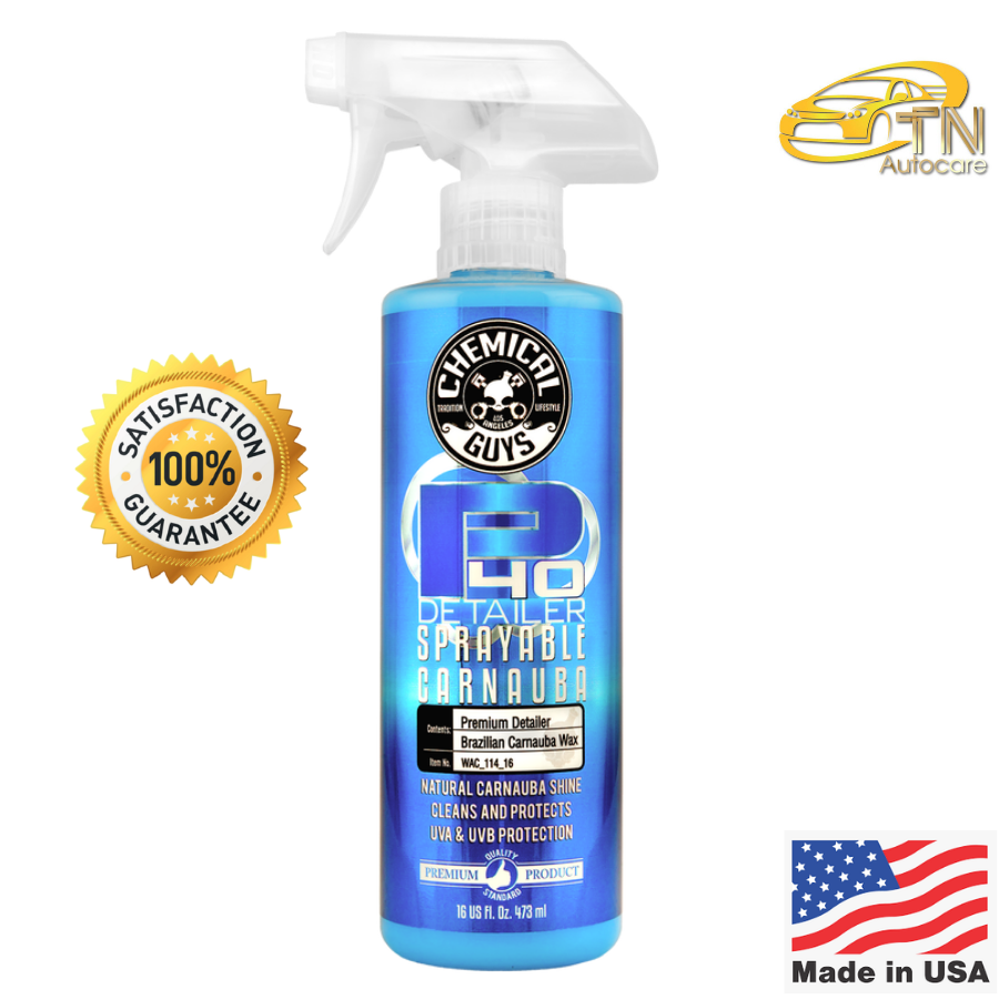 Chemical Guys - P40 Detailer สเปร์ยเคลือบสีรถ (16oz) (ขวดแท้)