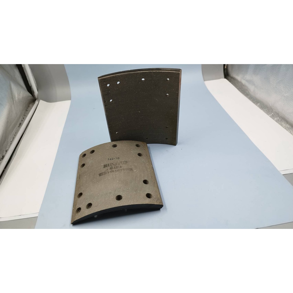 ผ้าเบรค ROR หลัง 12รู Runstop (8 ชิ้น/ชุด)