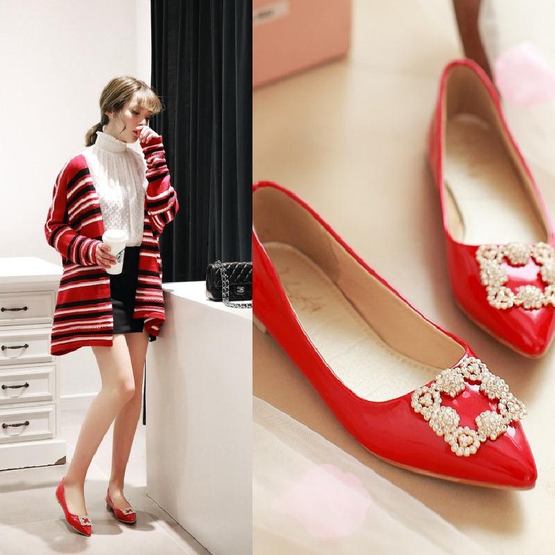 Preorder รองเท้าส้นเตี้ย 30-48 รหัส N5-9344