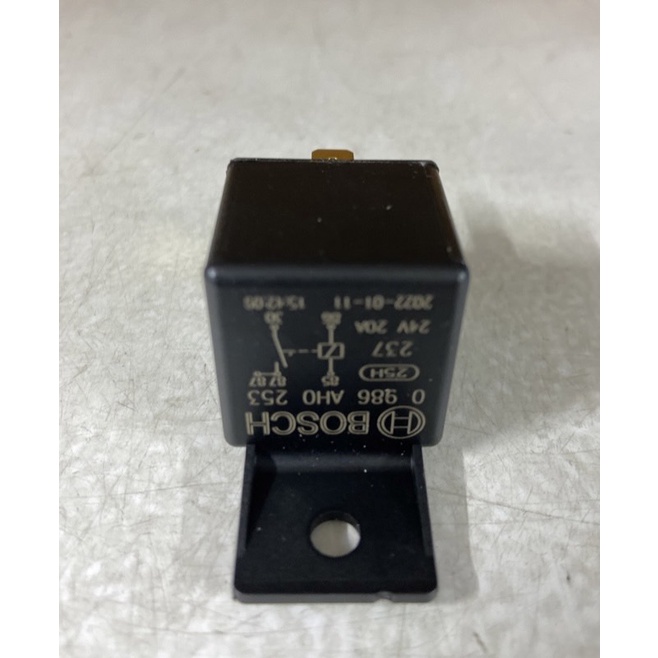 รีเลย์ Bosch 12/24v ของแท้ 5ขา BOSCH24V20A(0986AH0253) / BOSCH12V30A(0986AH0250) ไฟรถยนต์