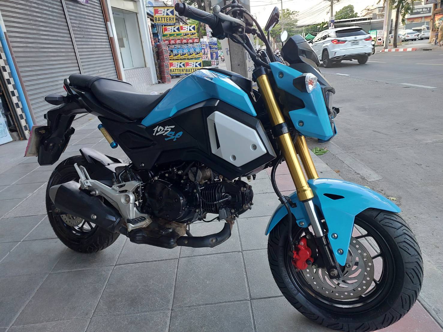 (ปิดขายแล้ว)) msx sf สีน้ำเงินตัวใหม่ สีนี้สวยหายาก จดทะเบียนปี 2562 เครื่องดี สีสวย